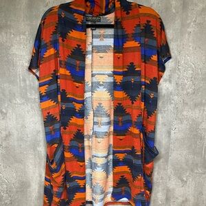 Plus Size / Tribal Kimono with Pockets